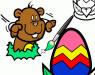 P�scoa para Colorir