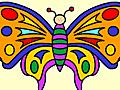 Colorir a Borboleta