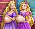 Barbie and Rapunzel Pregnant BFFS