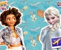Elsa and Moana Travel Diary