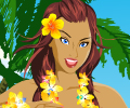 Hawaiian Beauty Dress Up
