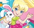 Festa na Piscina com a Polly - jogos online de menina