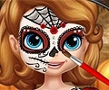 Sofia Halloween Face Art